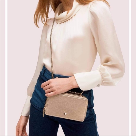 36. KATE SPADE IZZY CONVERTABLE DOUBLE ZIP! - Picture 1 of 5